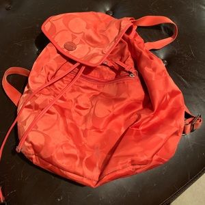 Coach backpack